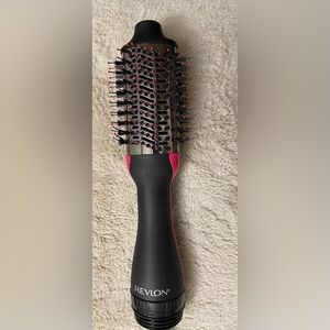 Revlon Black and Pink Hair Dryer Brush